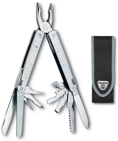 Мультитул Victorinox SwissTool 23, 115 мм, 27 функций, нейлоновый чехол 3.0323.N от прозводителя Victorinox