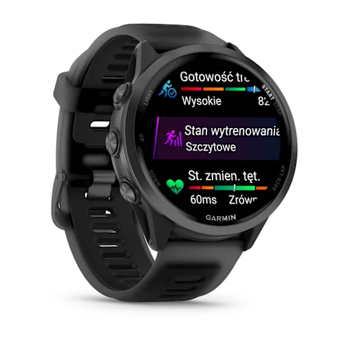 Garmin Forerunner 570 - 47 мм | Slate Grey Aluminium with Translucent Black/Black Band