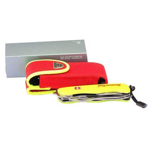 Нож Victorinox Rescue Tool One Hand, 111 мм, 14 функций, желтый 0.8623.MWN от прозводителя Victorinox