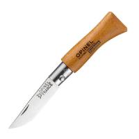 Нож Opinel №2 углеродистая сталь, рукоять из дерева бука, 111020 111020 от прозводителя Opinel