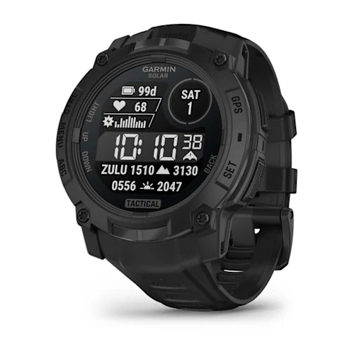 GARMIN Instinct 3 – 50 mm, Solar, Tactical Black with Charcoal Band 010-02935-50 010-02935-50 от прозводителя Garmin