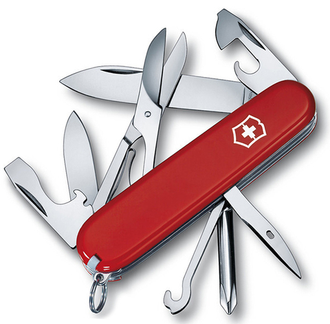 Нож Victorinox Super Tinker, 91 мм, 14 функций, красный 1.4703 от прозводителя Victorinox