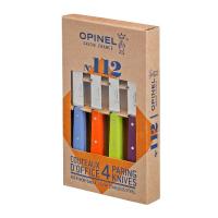 Набор ножей Opinel Set of 4 N°112 assorted sweet pop colours, нержавеющая сталь, (4 шт./уп.) 001381 001381 от прозводителя Opinel