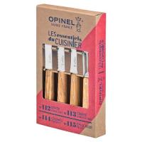 Набор ножей Set "Les Essentiels" Olive деревянная рукоять, нержавеющая сталь, коробка, 002163 002163 от прозводителя Opinel