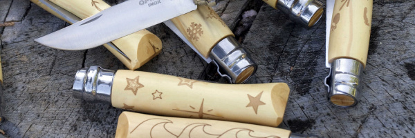 Нож Opinel №7 Nature, нержавеющая сталь, рукоять самшит, гравировка звезды, 001549 001549 от прозводителя Opinel