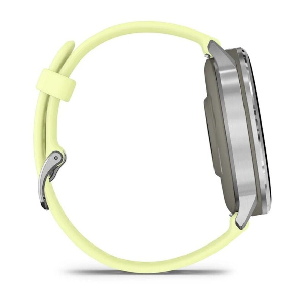 GARMIN VENU 4 – 45 mm Silver with Citron Silicone band 010-03014-02 010-03014-02 от прозводителя Garmin