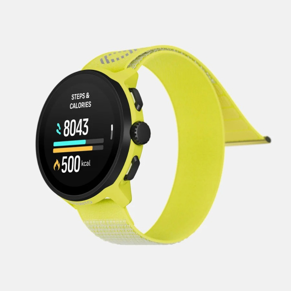 Часы Suunto Run Lime, лимонный, текстильный ремешок SS051111000 от прозводителя Suunto 
