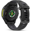 Garmin Forerunner 970 - | Carbon Grey DLC Titanium with Black Case and Black/Translucent Whitestone Band