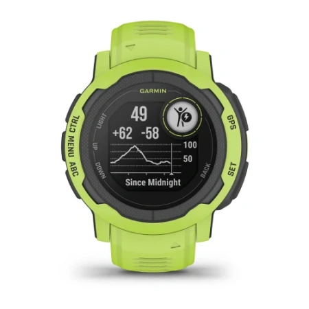 Garmin Instinct 2 - 45 мм Standard | Electric Lime