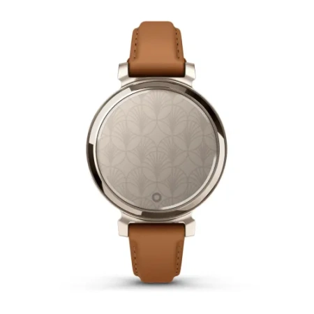 Garmin Lily 2 Classic - Lily 2 Classic | Cream Gold with Tan Leather Band
