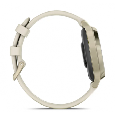 Garmin Lily 2 Active - Lily 2 Active | Lunar Gold with Bone Silicone Band